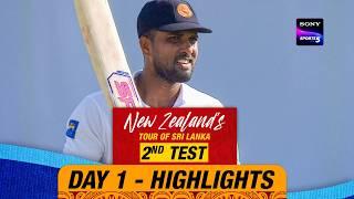 2nd Test Day 1 | Highlights | New Zealand Tour Of Sri Lanka | 26th September 2024