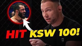 Hit XTB KSW 100 znany! Adrian Bartosiński komentuje zestawienie z Mamedem Chalidowem!