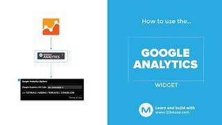 Google Analytics widget for Adobe Muse, from http://www.123Muse.com