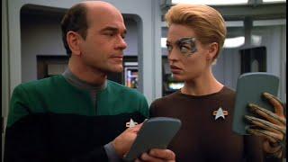 Seven of Nine in HD | Social lessons | AI Upscaling | Star Trek: Voyager - Prey