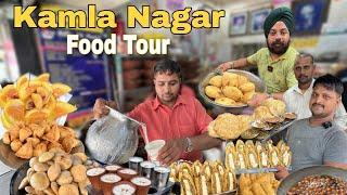 Food Tour of Kamla nagar Market , New Delhi | Must Eat Street food India