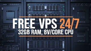 Free Vps 24/7 32Gb Ram 8vCore Cpu | Biralo Gaming