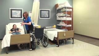 CNA Skill: Pivot Transfer From Bed to Wheelchair