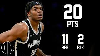 Day'Ron Sharpe Highlights | Nets vs. Cavaliers | 21st Mar 2023