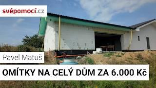 Bungalov s garáží svépomocí | Stavba bez hypotéky