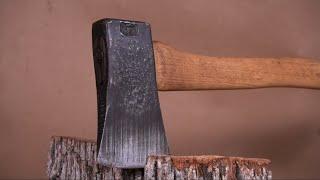 A Simple Axe Restoration.   Full Video Available Now