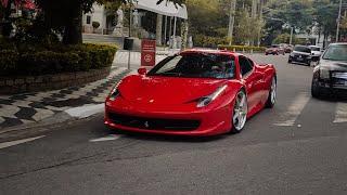 458 Itália saindo de lado, 3x 812 e muito mais!!! *supercarssp*