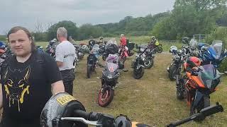 Now, that's what you call a bike meet! #Daveday2025.