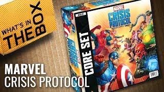 Unboxing: Marvel Crisis Protocol