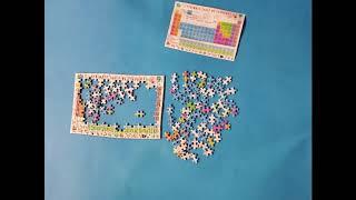 Cool Timelapse -- Periodic Table of Elements Jigsaw Puzzle in at Test Tube