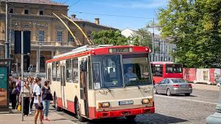 Trolleybuses in Vilnius, Lithuania  | 2024