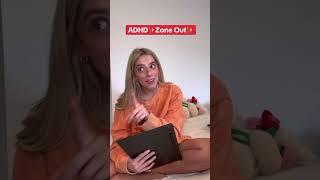 ADHD zone out #shorts #adhd