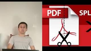 pdf faylidan kerakli sahifalarni ajratib olish;  separating necessary pages from pdf file