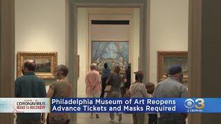 Philadelphia Museum Of Art Set To Reopen To Public Sunday