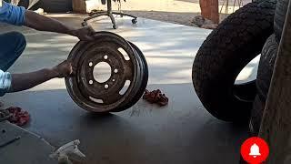 Convert Tube Tyre to Tubeless Tyre  Mahindra Bolero Pickup #Md_tyer_tube_matching #gujrat #video