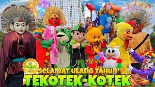 BIRTHDAY SONGS LYRICS 2024 ‼️ ONDEL ONDEL DAN BADUT LUCU JOGET LAGU TEKOTEK KOTEK AYAM 🩷