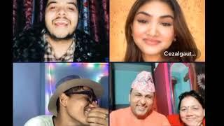 || Nepali tiktok star ko comedy dohari || babli bhai || deepak gauli ||cezal gautam ||snake yamlal||