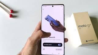 Moto G85 5g quick launch setting | moto G85 double tap the back to trigger customised actions|Trick