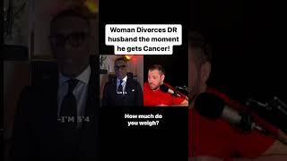 Woman Divorces Husband the Moment he gets Cancer #shorts