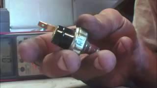 Pressure Brake Light Switch Test