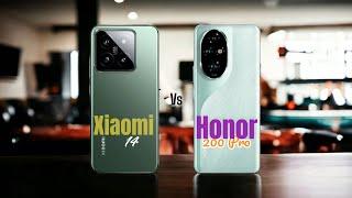 Xiaomi 14  vs  Honor 200 Pro Full Comparison