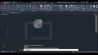 AutoCAD 2D Planning (Single Room Plan)