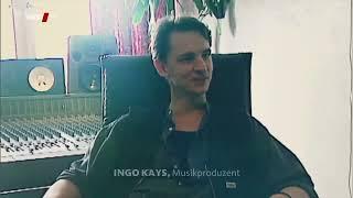 Ingo Kays and Tony Catania during production of "Scatman's World" in Bottrop, Germany (1995)