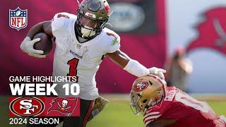 San Francisco 49ers vs. Tampa Bay Buccaneers Game Highlights | NFL 2024 Season Week 10