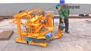 China supply Movable Brick making machine QT40-3A from 21 years factory