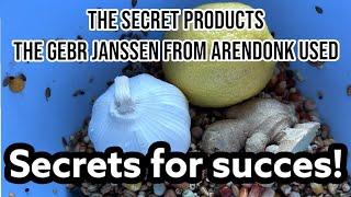 SECRET Products The Gebr JANSSEN | Used For Their Racing Pigeons |