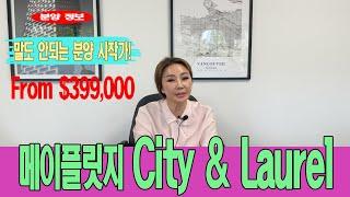 말도 안되는 시작가 $399,000! 메이플릿지 City & Laurel 드디어 분양 시작  /Team Michelle Hur