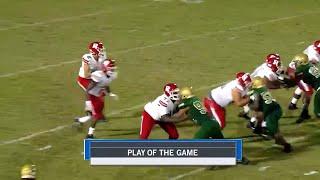 Ruston's Cam Crowe fully extends for incredible catch vs. Acadiana