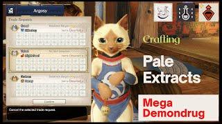 MH Rise - Farming Pale Extract + Mega Demondrug