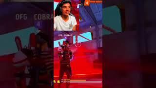 King of kings dhanush ff reaction on cobra 999 @DhanushFFGamer #shorts #freefire