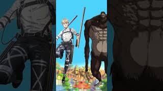 armin vs all titans