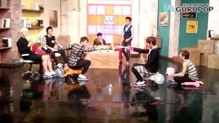 Horseback Balloon Fight of B.A.P!! Round III - Daehyun vs Yongjae (The GURUPOP Show EP4 cam ver.)