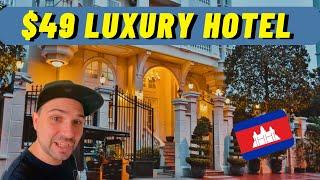 CHEAP Luxury Phnom Penh Hotel! It's AWESOME!