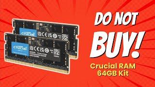 STOP! 10 Shocking Reasons NOT to Buy Crucial RAM 64GB Kit 