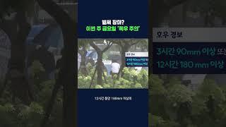 예정보다 빨라진 장마…이번 주 금요일부터 폭우 예보 #장마 #shorts #스브스뉴스