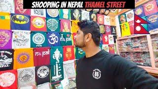 EXPLORING THAMEL MARKET STREET IN NEPAL : Souvenirs, Shopping, Food #indianinnepal [EP-7] 