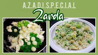 Azadi Special Zarda Recipe | Nisa Rehmani