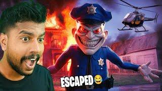 EPIC HELICOPTER ESCAPE FROM EVIL POLICE !! Evil Officer