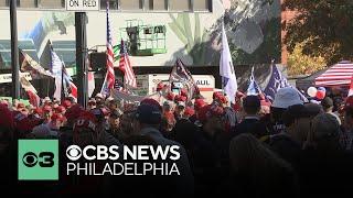 Thousands head to Allentown for Trump rally at the PPL Center