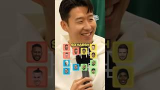 'I'M SORRY!'  SON picks LEGENDARY WINGERS in football knockout #shorts