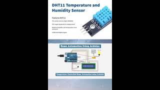 DHT Digital Humidity Temperature Sensor #shorts #short #engineering #btech #diplomaproject #aktu