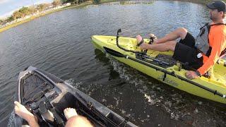 SPEED RACE! NEW SLAYER MAX 12.5 VS HOBIE OUTBACK