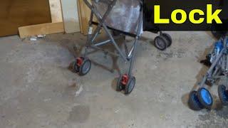 How To Lock Umbrella Stroller With Wheel Brakes-Easy Steps