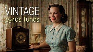  VINTAGE 1940s TUNES | OLD RADIO JAZZ FOR A PERFECT MOOD