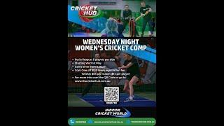 womans indoor cricket 2024