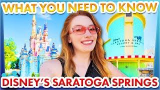 What You Need To Know Before You Stay At Disney's Saratoga Springs Resort